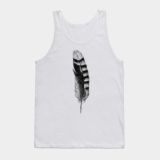 Jay Feather Print Tank Top